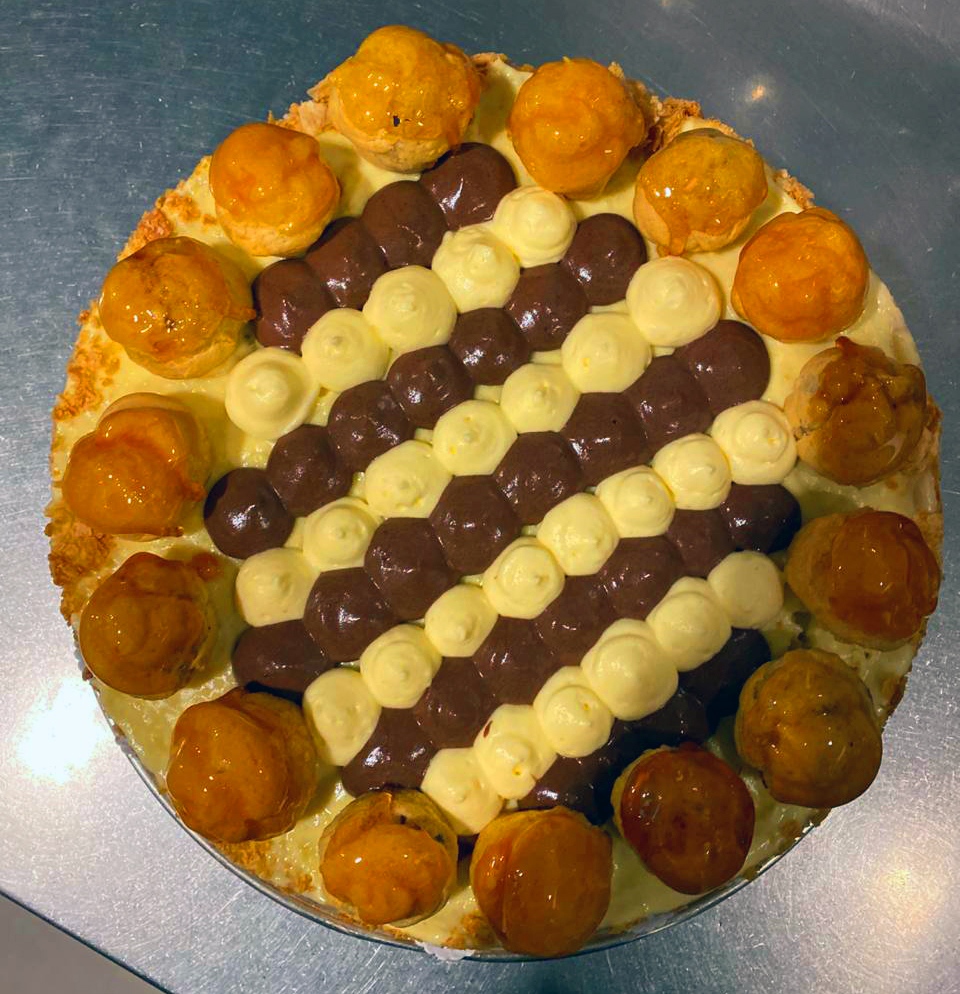 Torta Saint Honorè del Caffè Greco Torta Saint Honorè del Caffè Greco