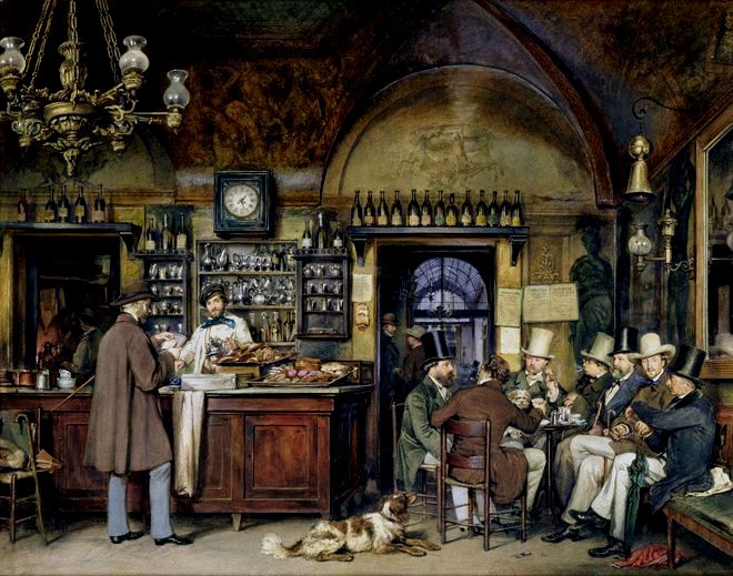 Artisti del secondo 800 all’Antico Caffè Greco